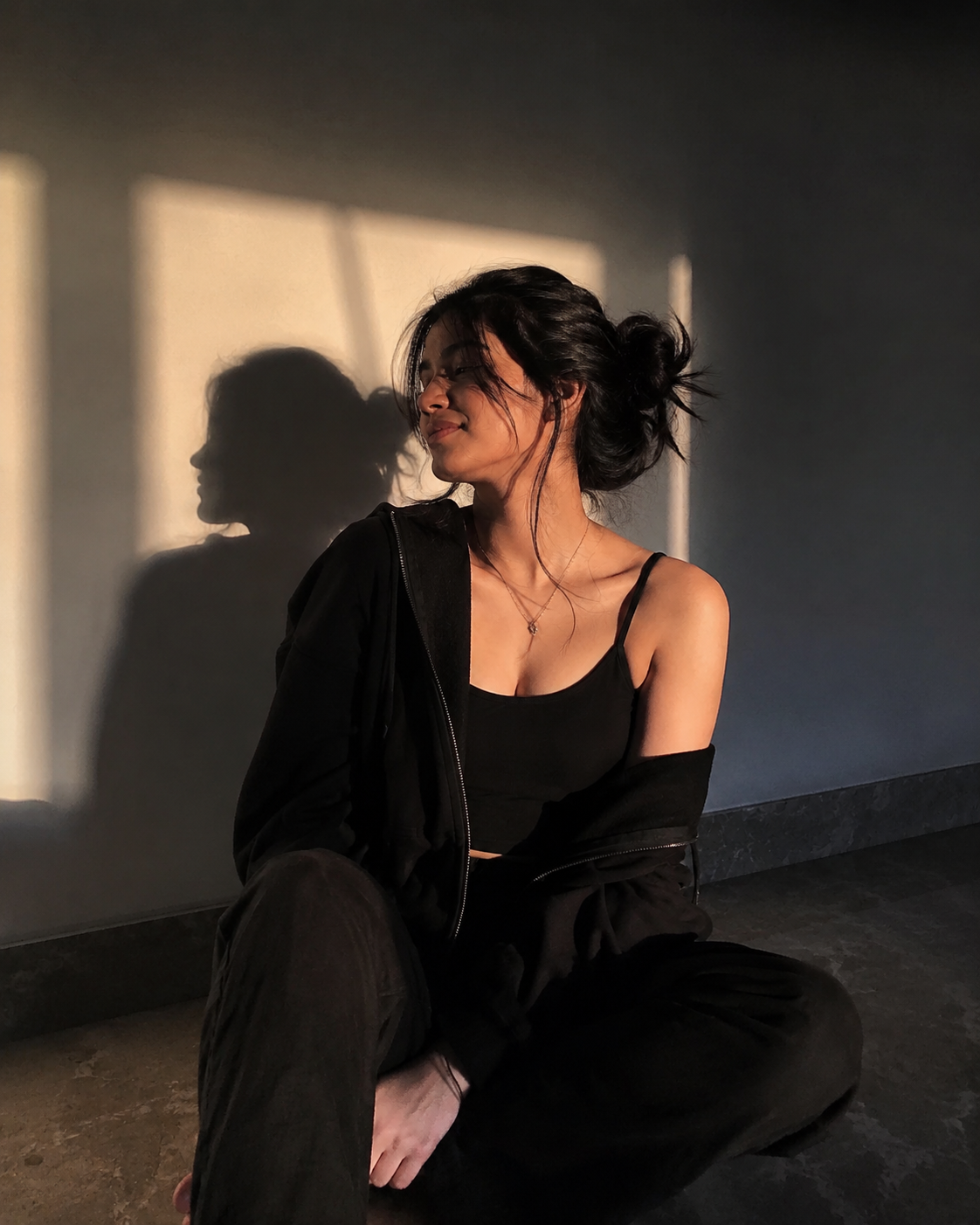 Cinematic Shadow Portrait AI Photo Prompt | Realistic Sunlight Face Editing Prompt Create Realistic AI Images Using Your Photo